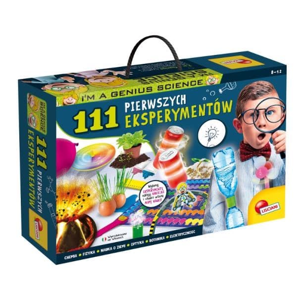 Jeg er et geni Videnskab 111 Første eksperimenter PL97562 LISCIANI