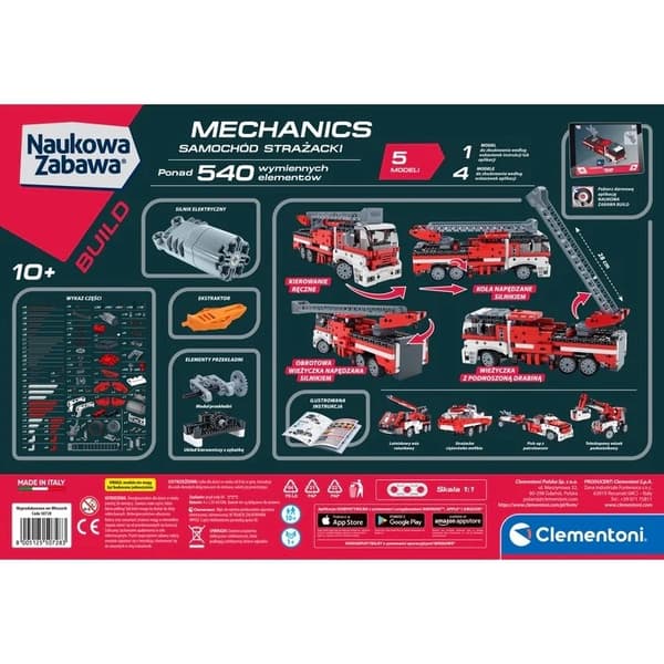 CLEMENTONI SCIENTIFIC FUN 50728 MEKANIK BRANDBIL