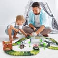 Miniatyrbild 8 av 8: OBOSOE 185 Pcs Byggblock - DIY Dinosaur Byggsten Set