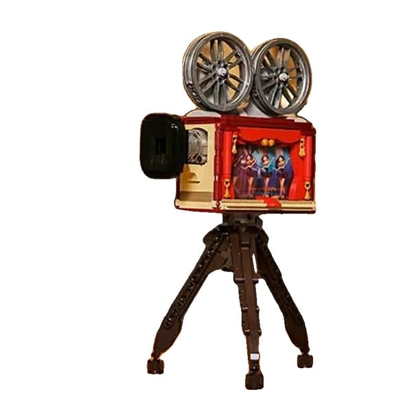 Retro Filmprojektor Model, 800 Stk. Byggestykker, Kompatibel med Andre Sæt,ingen boks