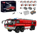 Miniatyrbillede 1 af 2: RC Motoriseret Lufthavnskatastrofe Tender Model, 6653 Stykker, Holdbart ABS Materiale,original boks emballage