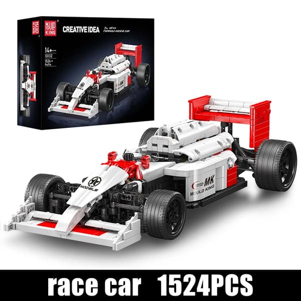 Mould King Formel Racer, 1524 dele, Kompatibel med Byggeklodser,Original kassepakning