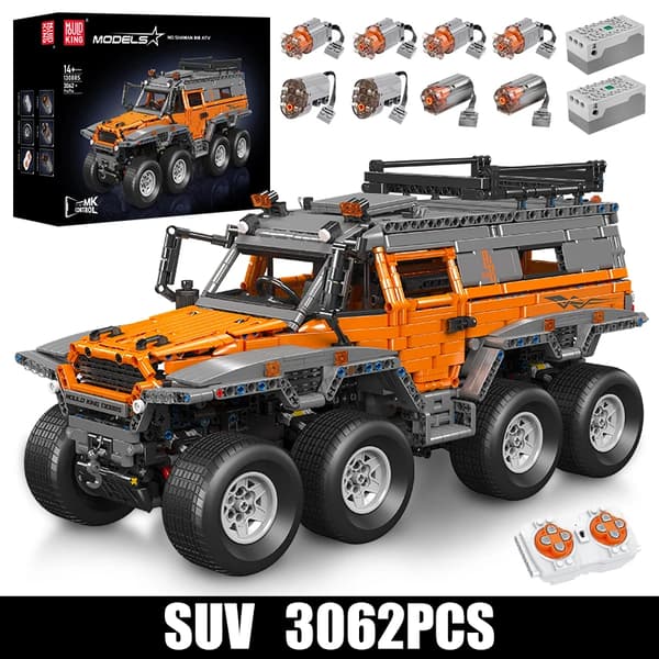 Mould King SUV Byggklossset, 3062 Delar, CE Certifierad,originalförpackning