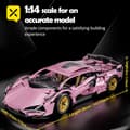 Miniatyrbild 2 av 2: Teknisk Racing Sportbil Modell, 1:14 Skala, 1314 Delar, Unisex,89108 1314ST