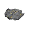 Miniatyrbillede 1 af 2: Space Wars Type 9 Heavy Battleship Model, 5044 Delantal, Sikker ABS Materiale,5044stk.