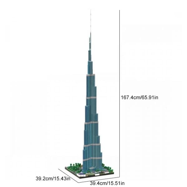 Model Sæt, 7400 Dele, Arkitektonisk Design, Kompatibel med Byggesæt,7400STK