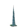 Miniatyrbillede 1 af 2: Model Sæt, 7400 Dele, Arkitektonisk Design, Kompatibel med Byggesæt,7400STK