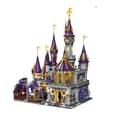 Miniatyrbillede 1 af 2: Magisk Slot Tårn Byggesæt, 8514 Stykker, Kreativ Arkitekturmodel,med instruktion