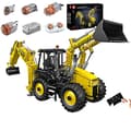 Miniatyrbillede 1 af 2: Motoriseret Bulldozer Byggesæt, 2239 Dele, Fjernbetjeningsfunktion,original boks emballage