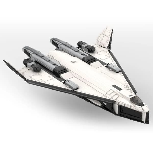 Militær Valjyrie Shuttle, 4837 Stykker, ABS Plast, CE Certificeret,4837stk