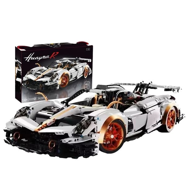 Super Racing Model, 3428 dele, Uddannelsesmæssige DIY-legetøj,10252 3428STK