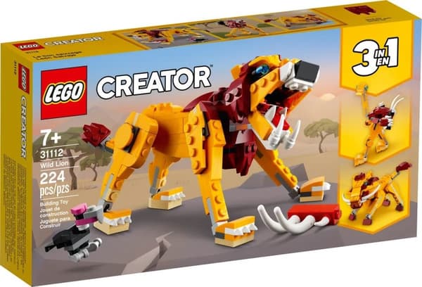 LEGO CREATOR 31112 VILD LØVE
