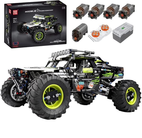 Off-Road Truck, Fjernbetjening, App Kontrol, 4x4,Original Kasse