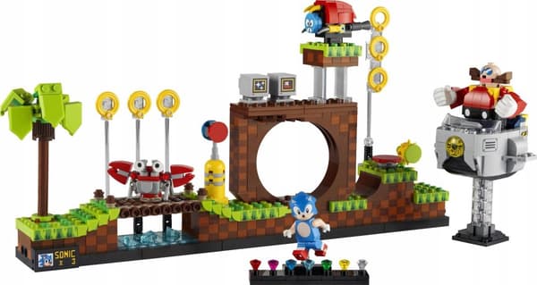 LEGO Ideas Sonic Green Gable Zone 21331