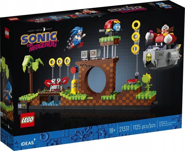 LEGO Ideas Sonic Green Gable Zone 21331