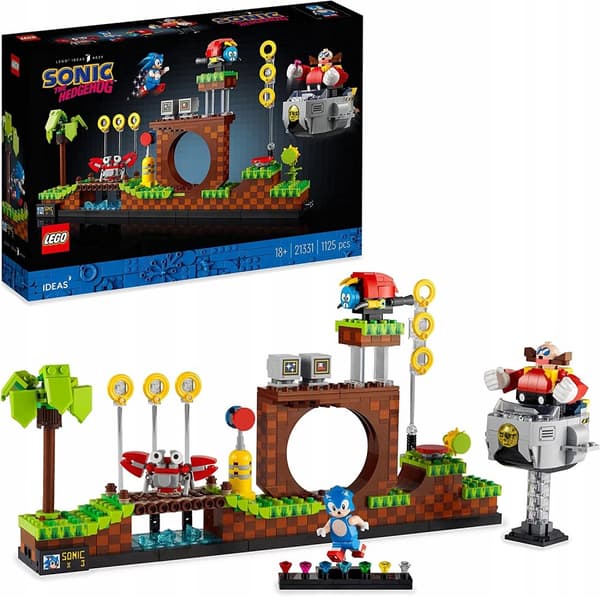 LEGO Ideas Sonic Green Gable Zone 21331
