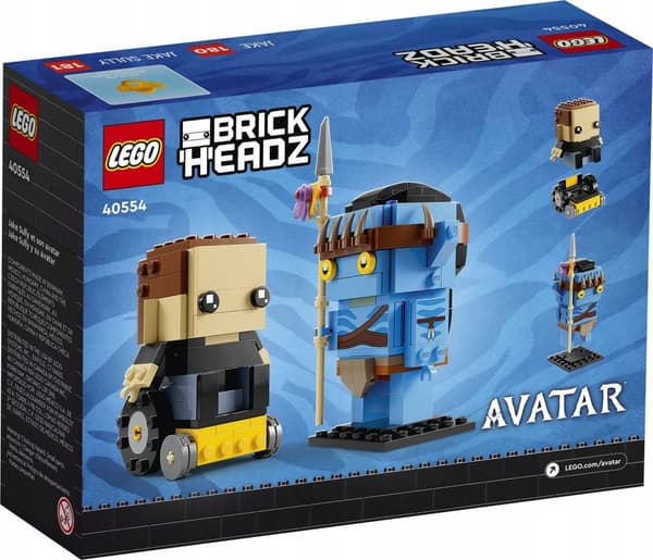 LEGO BrickHeadz 40554 Jake Sully og hans avatar