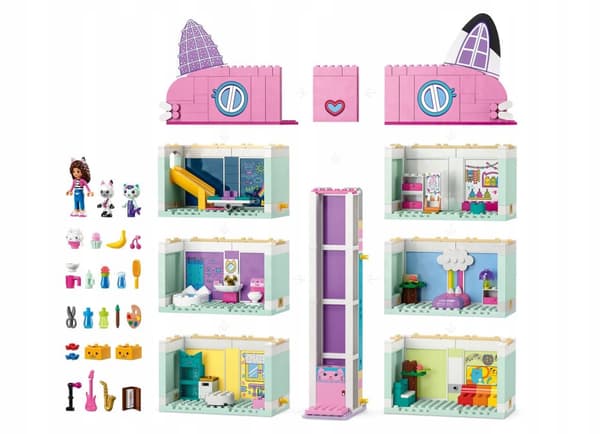 LEGO Gabbys Dukkehus Gabbys Kattehus 10788