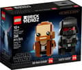 Miniatyrbillede 1 af 3: LEGO BrickHeadz 40547 Obi-Wan Kenobi og Darth Vader Klodser