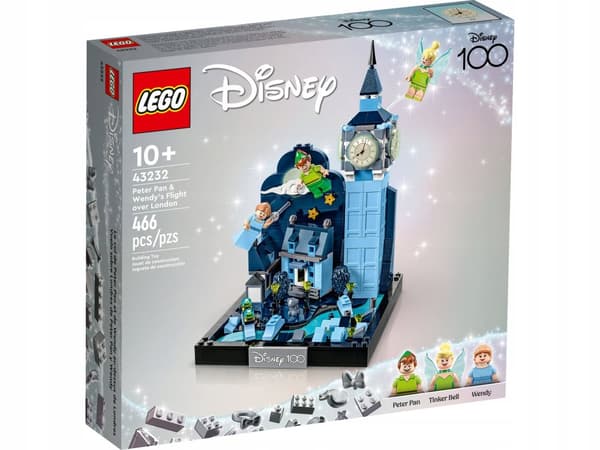 LEGO DISNEY 43232 PETER PAN OCH WENDYS FLYGT ÖVER LONDON