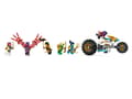 Miniatyrbillede 7 af 10: LEGO NINJAGO 71820 Ninja Team Kombinationskøretøj