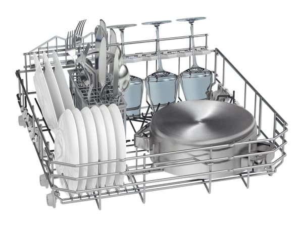 Siemens iQ500 SC76M542EU - Oppvaskmaskin - innebygd - Nisje - bredde: 56 cm - dybde: 50 cm - høyde: 60 cm - rustfritt stål