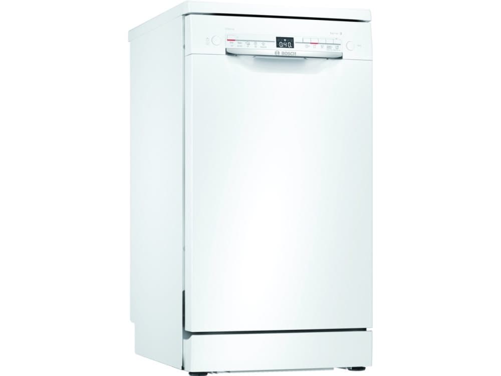 Bosch Serie 2 SPS2HKW41E, Fritstående, Slimline (45 cm), Hvid, Knapper, 1,75 m, 1,65 m