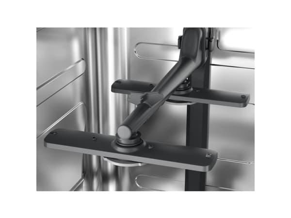 Electrolux Serie 300 EEA71210L, Frittstående, Slimline (45 cm), Hvit, Hvit, Knapper, Rotasjon, LED