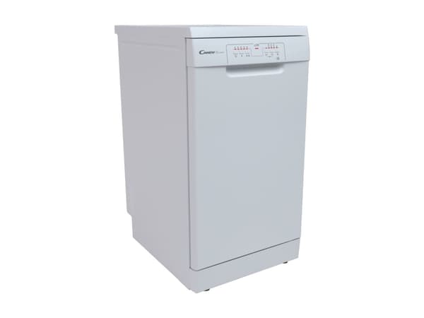 Candy Brava CDPH 2L1049W, Frittstående, Slimline (45 cm), Hvit, Hvit, Knapper, Sammenleggbare