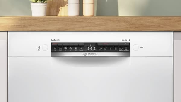 Bosch Series 6 undermonterte oppvaskmaskiner med PerfectDry