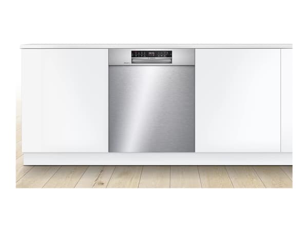 Bosch Serie | 6 SMU6ECS57E - Oppvaskmaskin - innebygd - Wi-Fi - Nisje - bredde: 60 cm - dybde: 55 cm - høyde: 81.5 cm - rustfritt stål