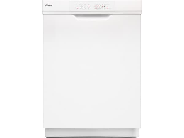 Gram OM 6100-90 T/1, Under benken, Full størrelse (60 cm), Hvit, 1,65 m, 12 kuverter, C