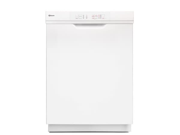 Gram OM 6100-90 T/1, Under benken, Full størrelse (60 cm), Hvit, 1,65 m, 12 kuverter, C