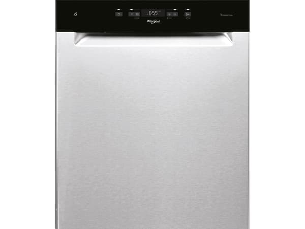 Whirlpool WUC 3C32 PX oppvaskmaskin, stål