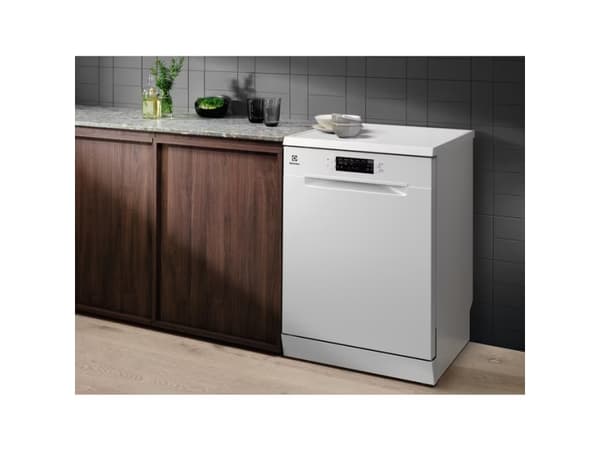 Electrolux ESA47300SW, Fristående, Full storlek (60 cm), Vit, Knappar, LED, Kall, Varm