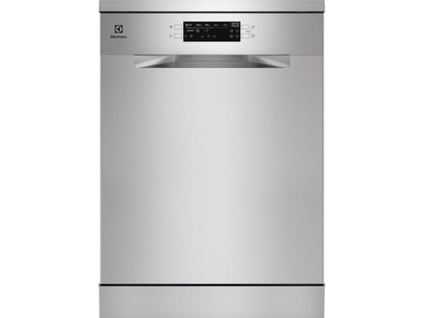 Electrolux ESA47210SX, Frittstående, Full størrelse (60 cm), Rustfritt stål, Knapper, LCD, 3 sifre