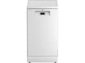 Pikkukuva 1 / 5: Beko BDFS15020W, Vapaasti seisova, Slimline (45 cm), Valkoinen, LED, Ruostumaton teräs, 10 paikkoja