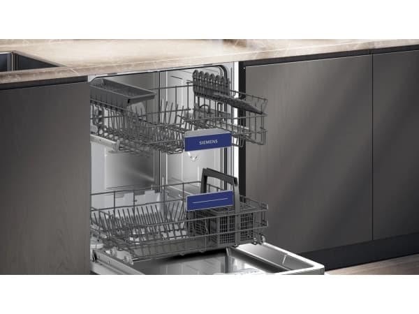 Siemens iQ300 SN43HS12TE Underbygningsoppvaskmaskine i Rustfrit Stål