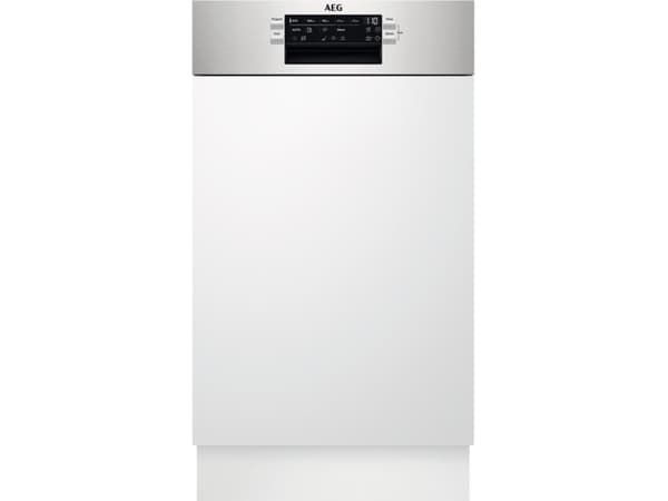 AEG FEE73517PM, Halvveis innebygget, Slimline (45 cm), Hvit, 1,5 m, 1,5 m, 1,5 m