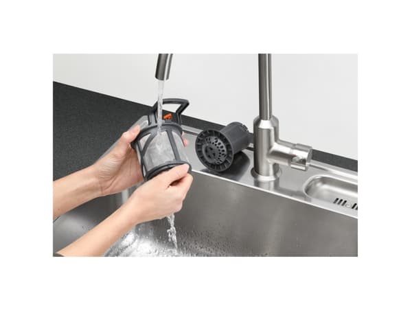 AEG FSE74738P, Fullstendig innebygget, Full størrelse (60 cm), Sort, Berøringskontroll, 1,6 m, 1,8 m