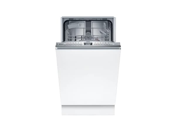 Bosch Serie 4 SPH4EKX24E, Fullstendig innebygget, Slimline (45 cm), Grå, Knapper, 1,75 m, 1,65 m