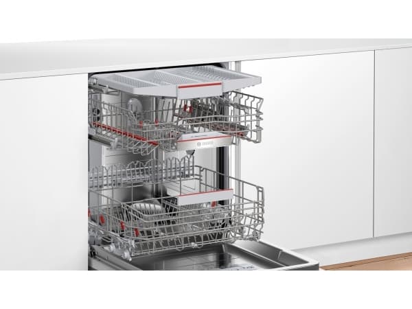 Bosch Serie 6 SMV6YCX05E, Fullstendig innebygget, Full størrelse (60 cm), Rustfritt stål, Berøringskontroll, 1,75 m, 1,65 m