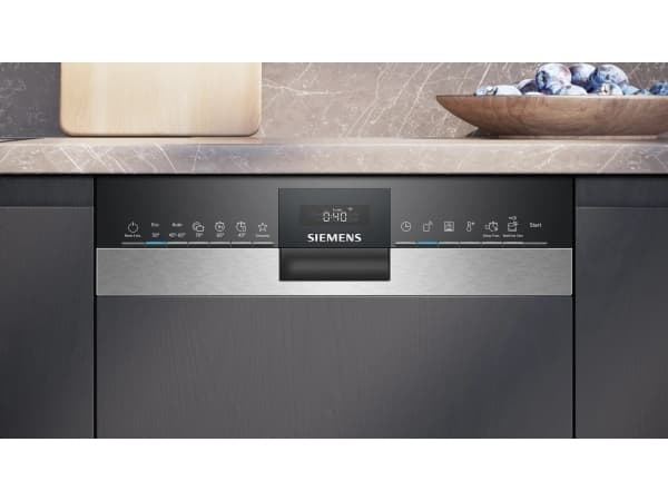 Siemens 4242003944240 - Astianpesukone - Musta, Ruostumaton teräs