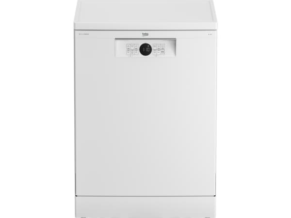 Beko BDFN26441WC, Frittstående, Full størrelse (60 cm), Hvit, LED, 1,4 m, Kurv