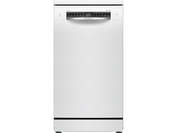 Bosch Serie 4 SPS4HKW49E, Frittstående, Slimline (45 cm), Hvit, Hvit, Knapper, TFT