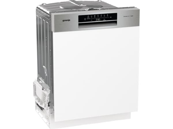 Gorenje GI642E90X, Halvveis innebygget, Full størrelse (60 cm), Sort, Rustfritt stål, Berøringskontroll, Kaldt, Varm, Skuff
