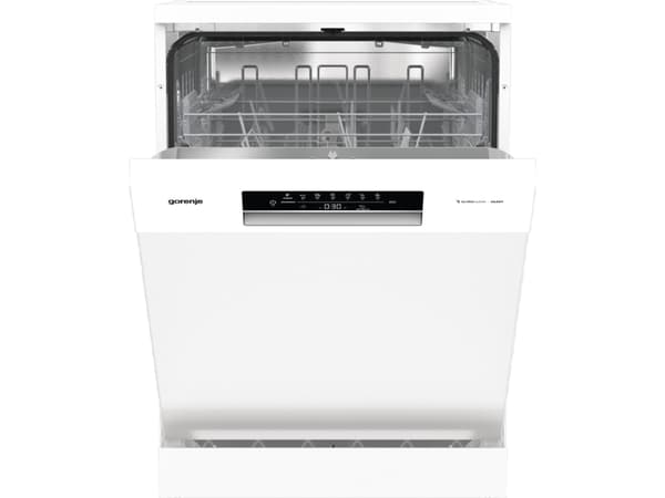 Gorenje GS642E90W, Frittstående, Full størrelse (60 cm), Hvit, Berøringskontroll, Rustfritt stål, 13 kuverter