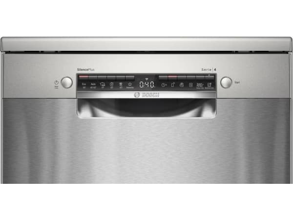 Bosch SMS4EKI06E - Astianpesukone - Musta, Ruostumaton teräs