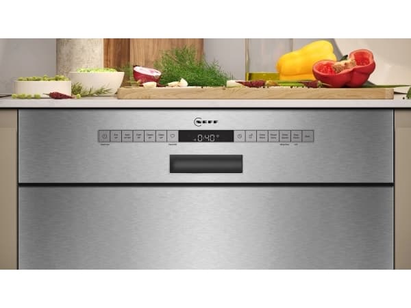 Neff S127YAS03E - Astianpesukone - Ruostumaton teräs