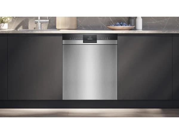 Siemens iQ300 SN43ES22AE, Under benken, Full størrelse (60 cm), Rustfritt stål, Sort, Rustfritt stål, Berøringskontroll, 1,75 m